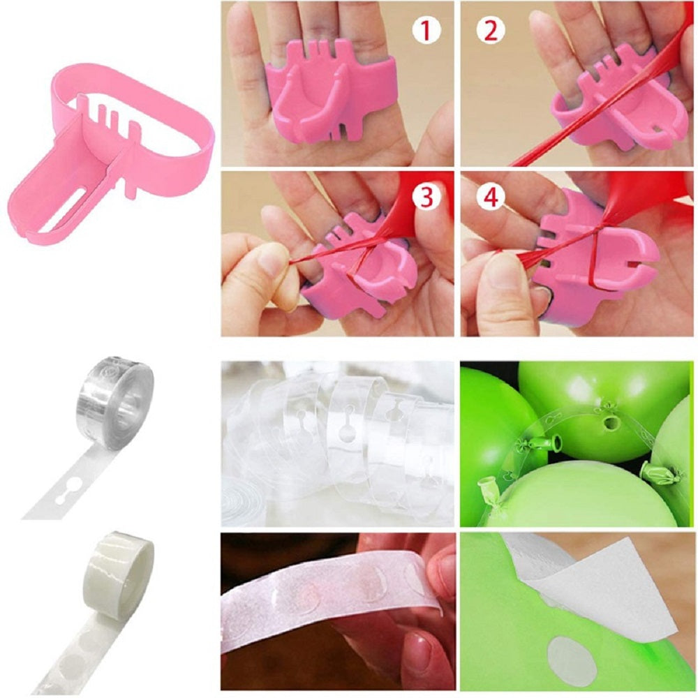Hawaii and Flamingo Party Balloon Arch, 83-pc