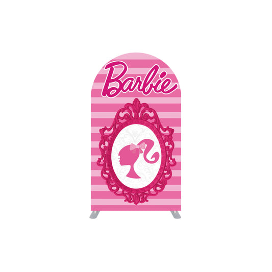 *Rental* Barbie Mirror Large Arch, 4x7-Ft