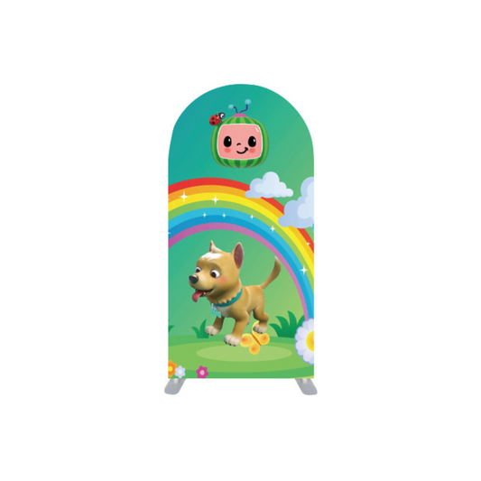 *Rental* Cocomelon Dog Small Arch, 3x6-Ft