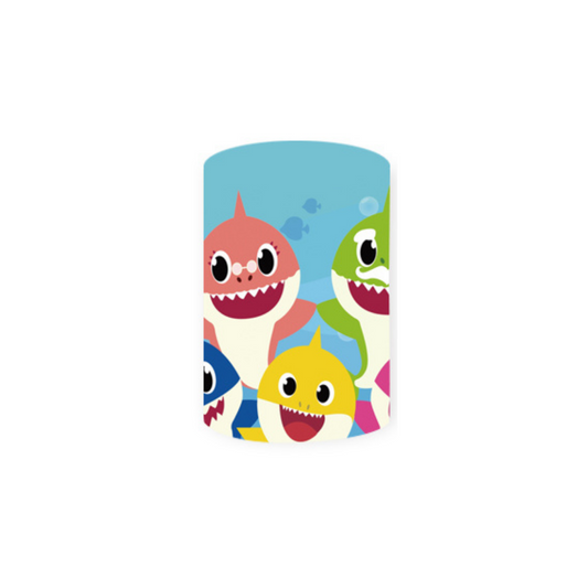*Rental* Baby Shark All Characters Cylinder Medium, 36x75 cm
