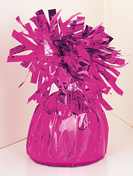 Magenta Foil Balloon Weight