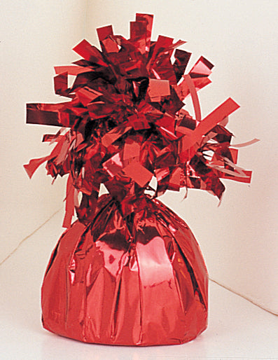 Red Foil Balloon Weight