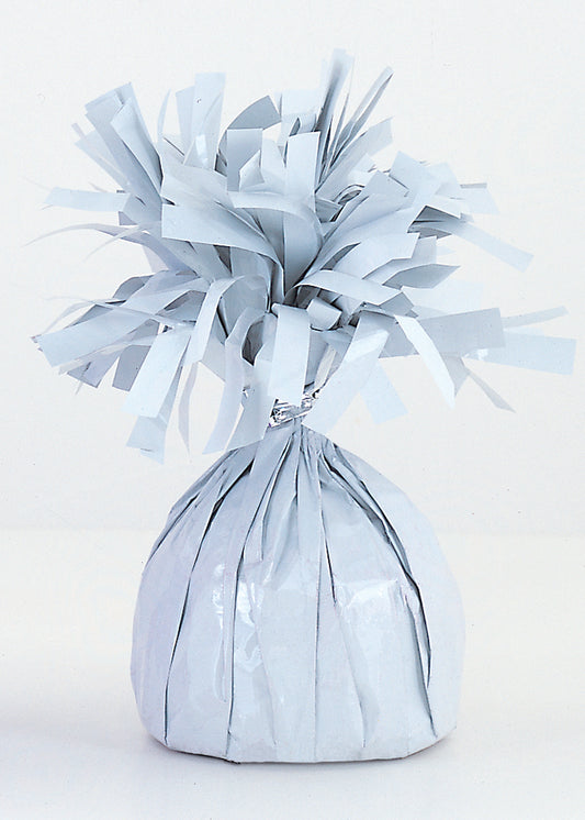 White Foil Balloon Weight