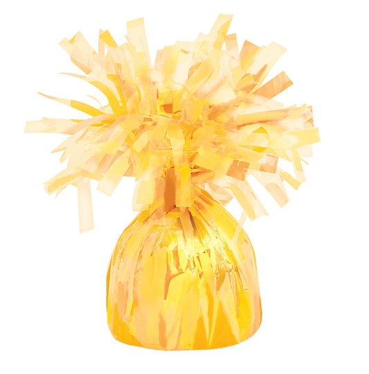 Yellow Foil Balloon Weight
